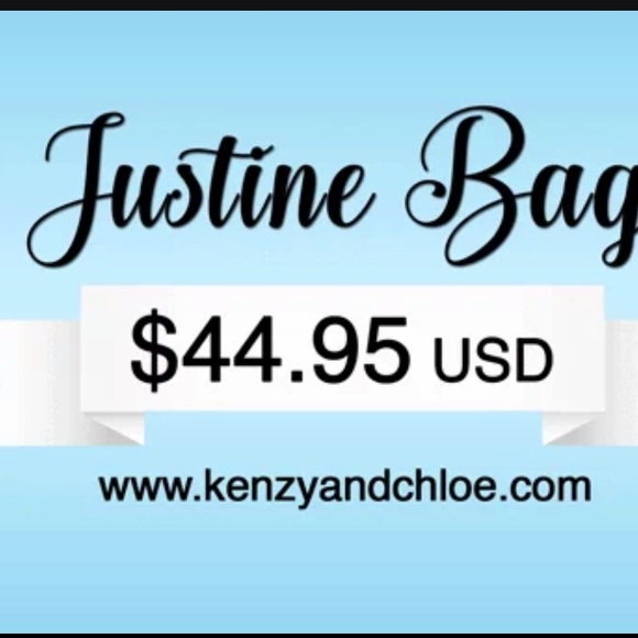 ⭐️ FLASH SALE ⭐️LARGE BEAUTIFUL BLUE PLEATED BOW  PURSE - Picture 4 of 10